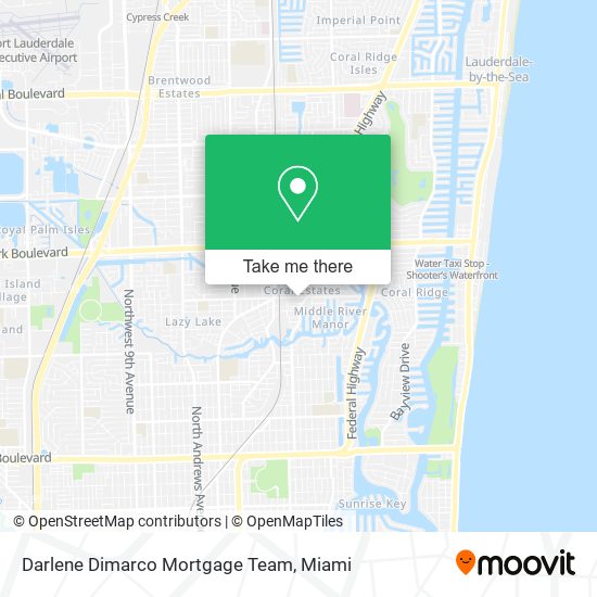 Darlene Dimarco Mortgage Team map