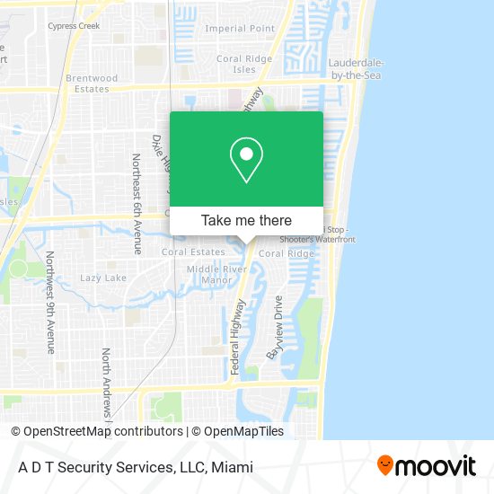 A D T Security Services, LLC map