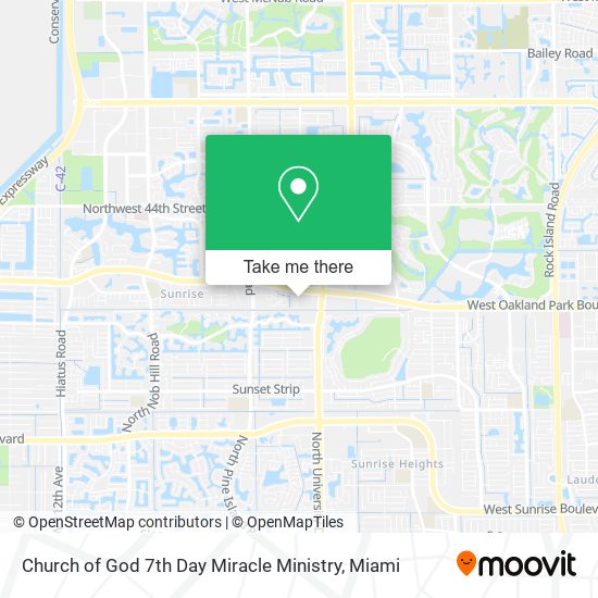 Church of God 7th Day Miracle Ministry map