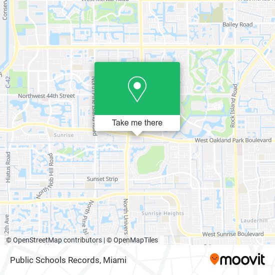 Public Schools Records map