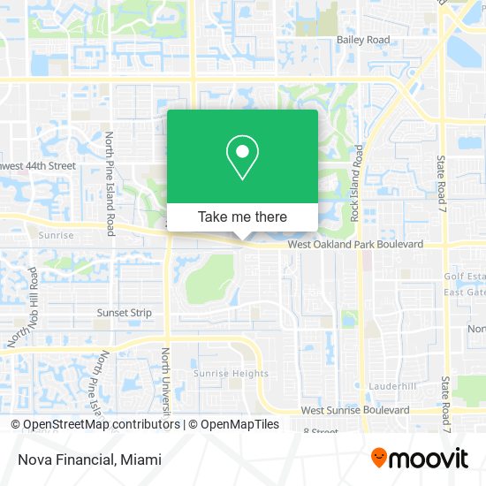 Nova Financial map