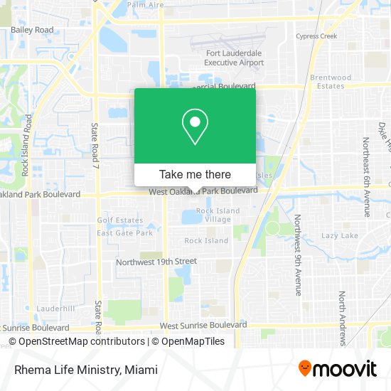 Mapa de Rhema Life Ministry
