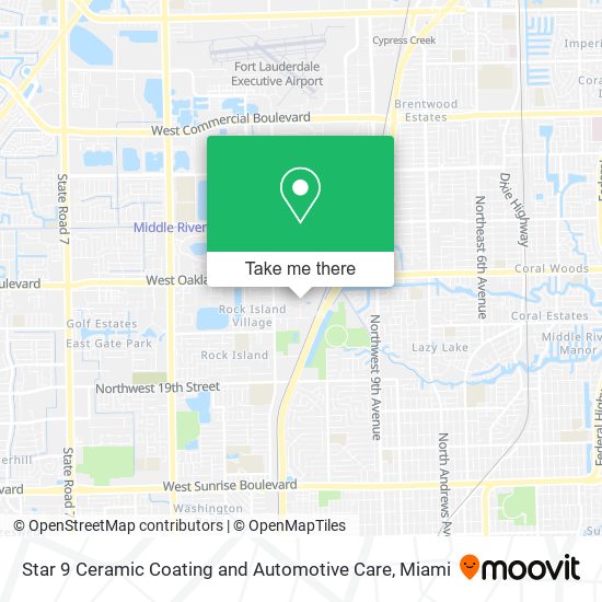 Mapa de Star 9 Ceramic Coating and Automotive Care