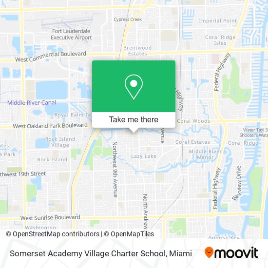 Mapa de Somerset Academy Village Charter School