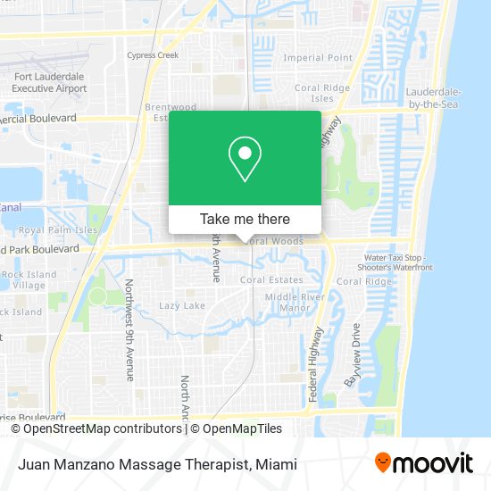Mapa de Juan Manzano Massage Therapist