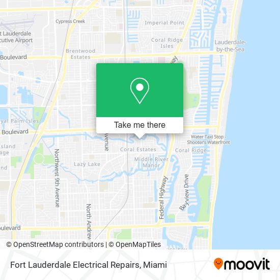 Mapa de Fort Lauderdale Electrical Repairs