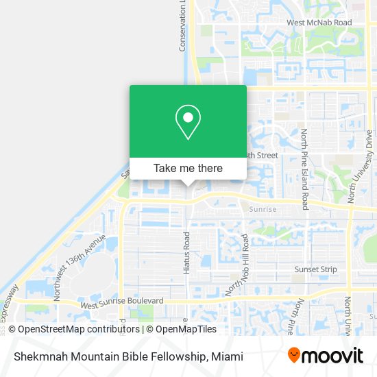 Mapa de Shekmnah Mountain Bible Fellowship