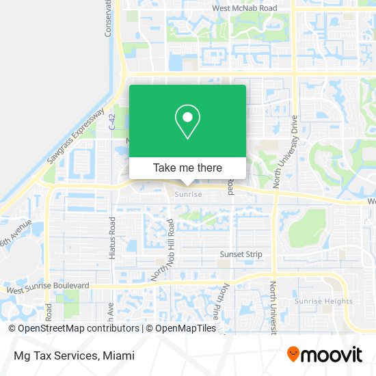 Mg Tax Services map