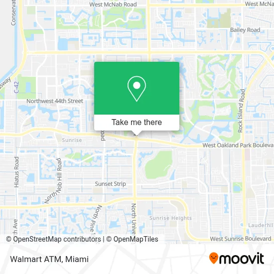 Walmart ATM map