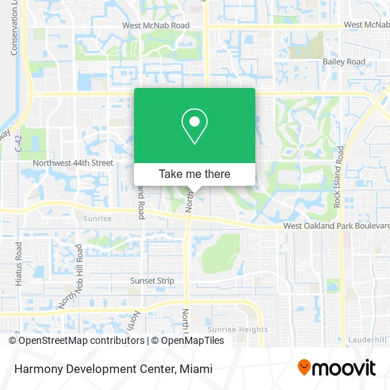 Harmony Development Center map