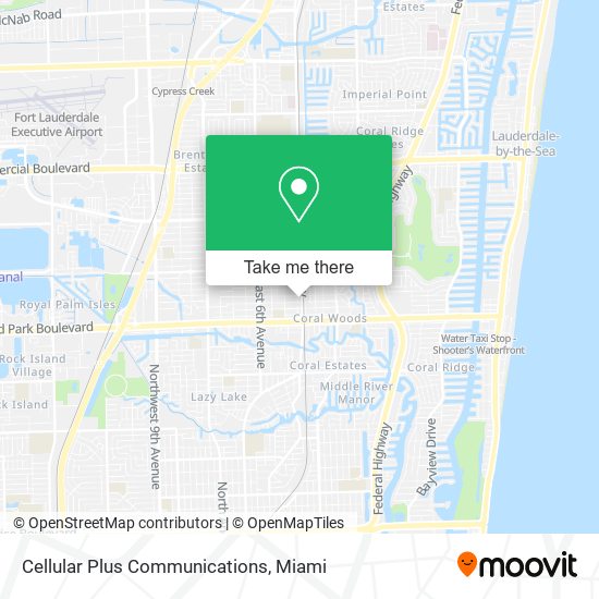 Cellular Plus Communications map