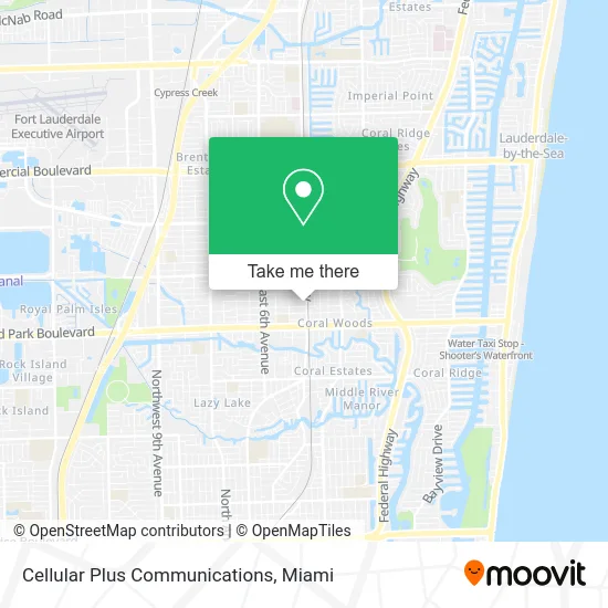 Cellular Plus Communications map