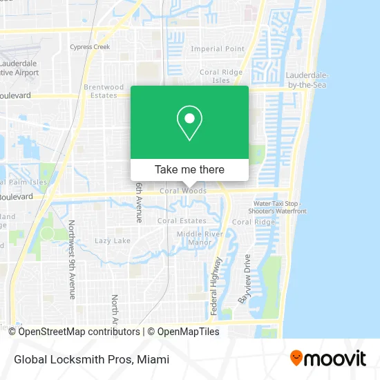 Global Locksmith Pros map