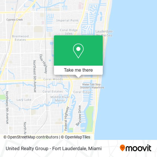 United Realty Group - Fort Lauderdale map
