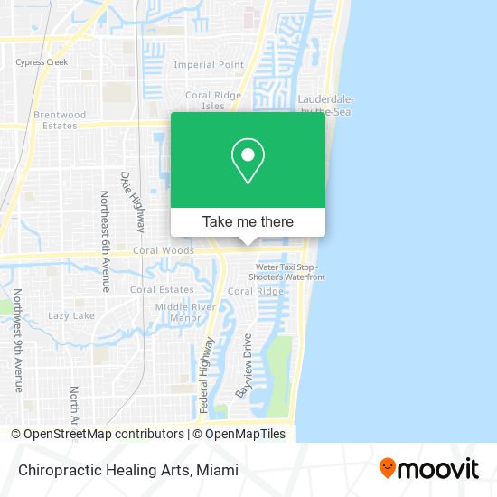 Mapa de Chiropractic Healing Arts