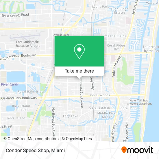 Condor Speed Shop map