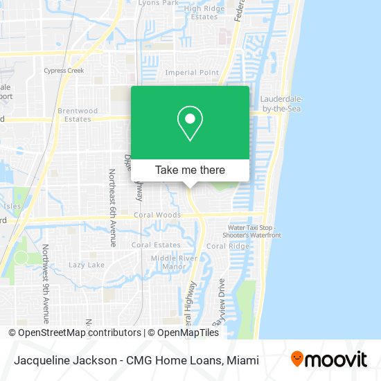 Jacqueline Jackson - CMG Home Loans map