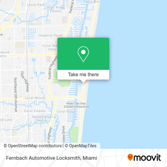 Fernbach Automotive Locksmith map