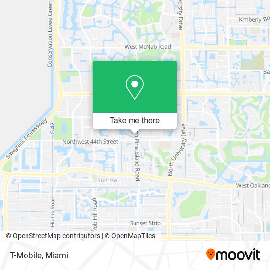 T-Mobile map