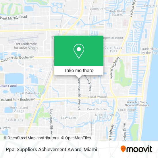 Mapa de Ppai Suppliers Achievement Award