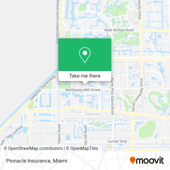 Pinnacle Insurance map