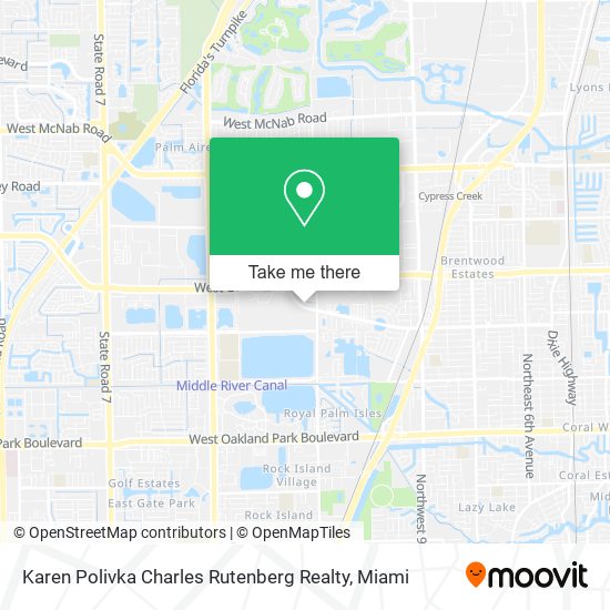 Mapa de Karen Polivka Charles Rutenberg Realty