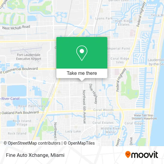 Fine Auto Xchange map