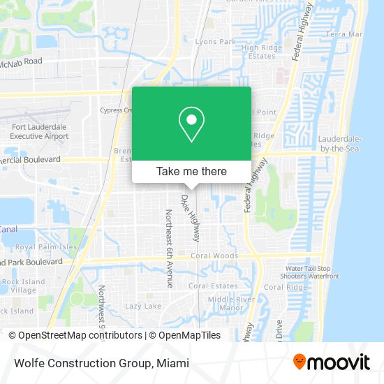 Wolfe Construction Group map