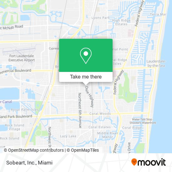 Sobeart, Inc. map