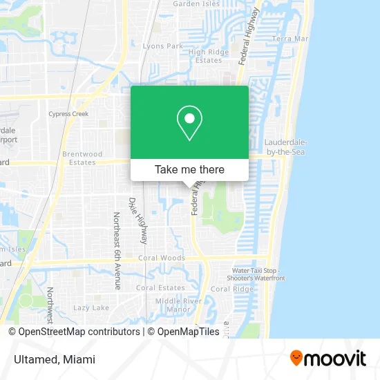 Ultamed map