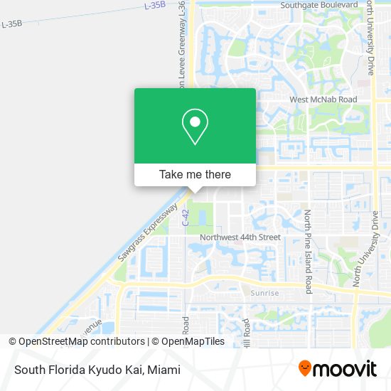 South Florida Kyudo Kai map