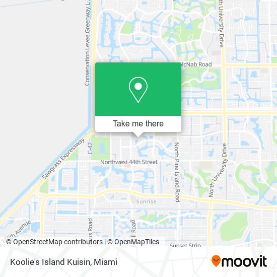 Mapa de Koolie's Island Kuisin