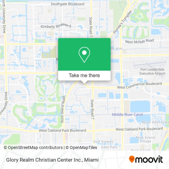 Mapa de Glory Realm Christian Center Inc.