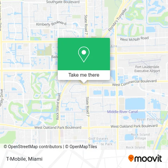 T-Mobile map