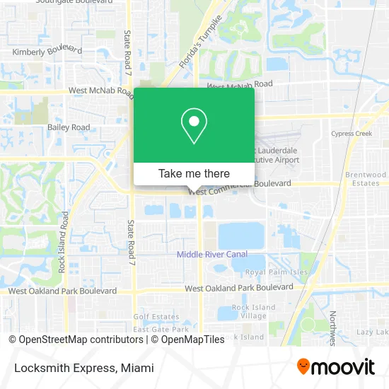 Locksmith Express map