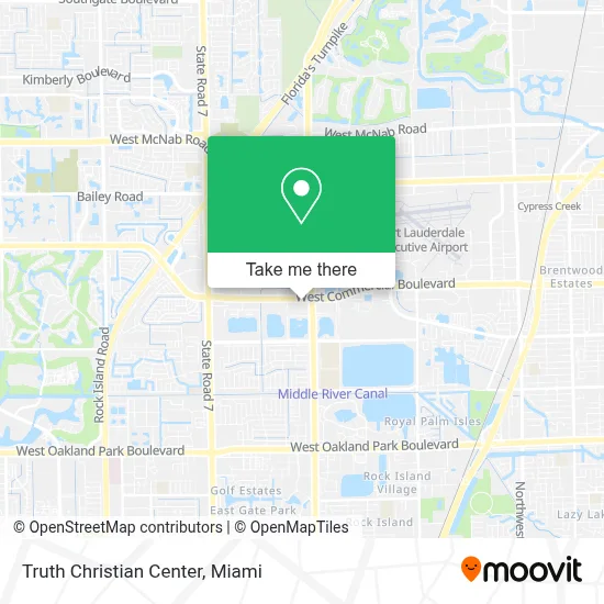 Truth Christian Center map