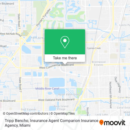 Tripp Bencho, Insurance Agent Comparion Insurance Agency map