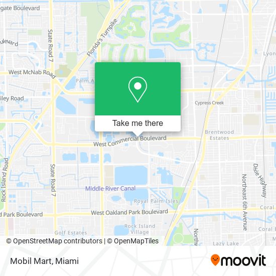 Mobil Mart map