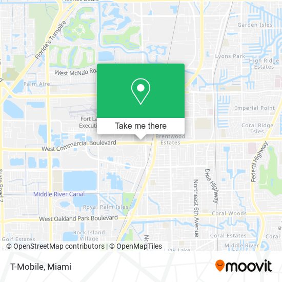 T-Mobile map