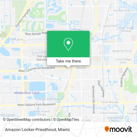 Amazon Locker-Priesthood map