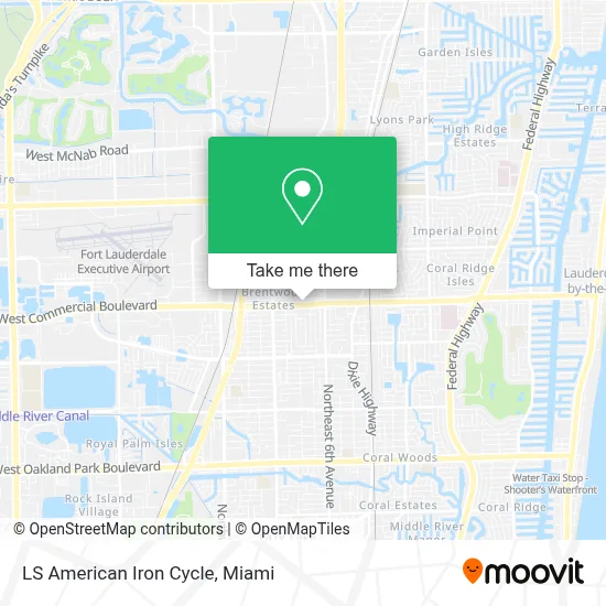 LS American Iron Cycle map