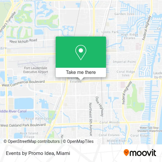 Events by Promo Idea map