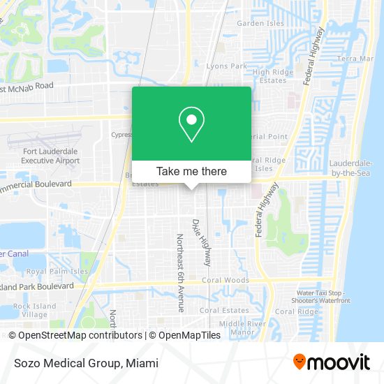 Sozo Medical Group map