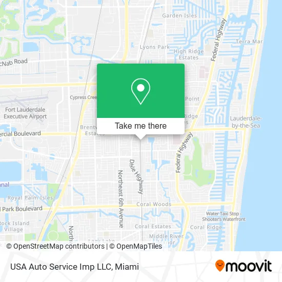 USA Auto Service Imp LLC map