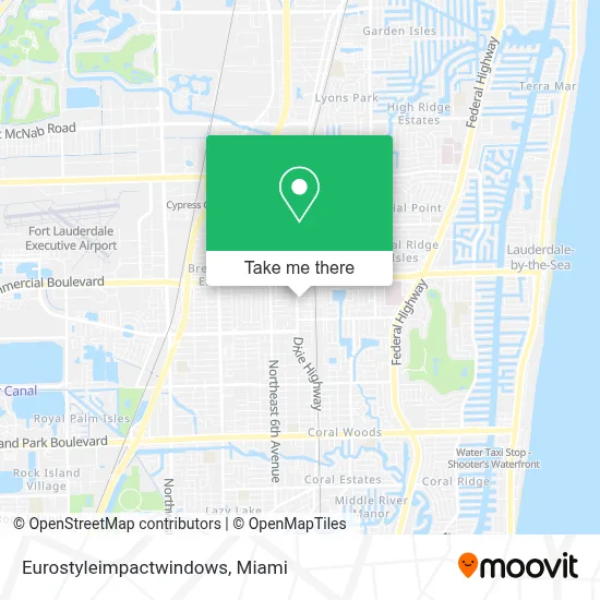 Eurostyleimpactwindows map