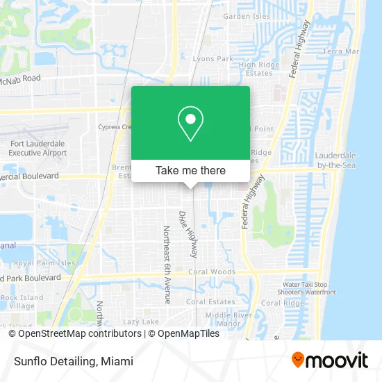 Sunflo Detailing map