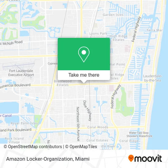 Amazon Locker-Organization map