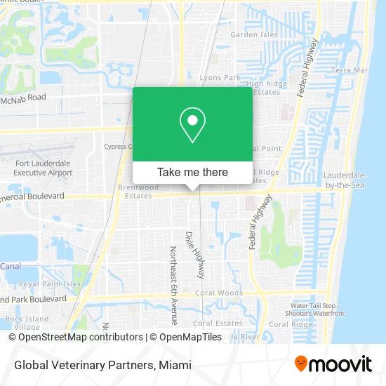 Mapa de Global Veterinary Partners