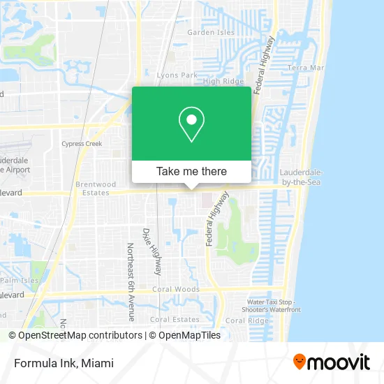 Formula Ink map