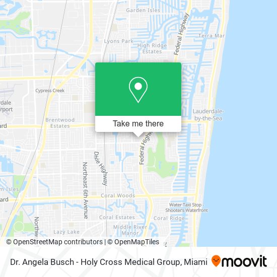 Dr. Angela Busch - Holy Cross Medical Group map